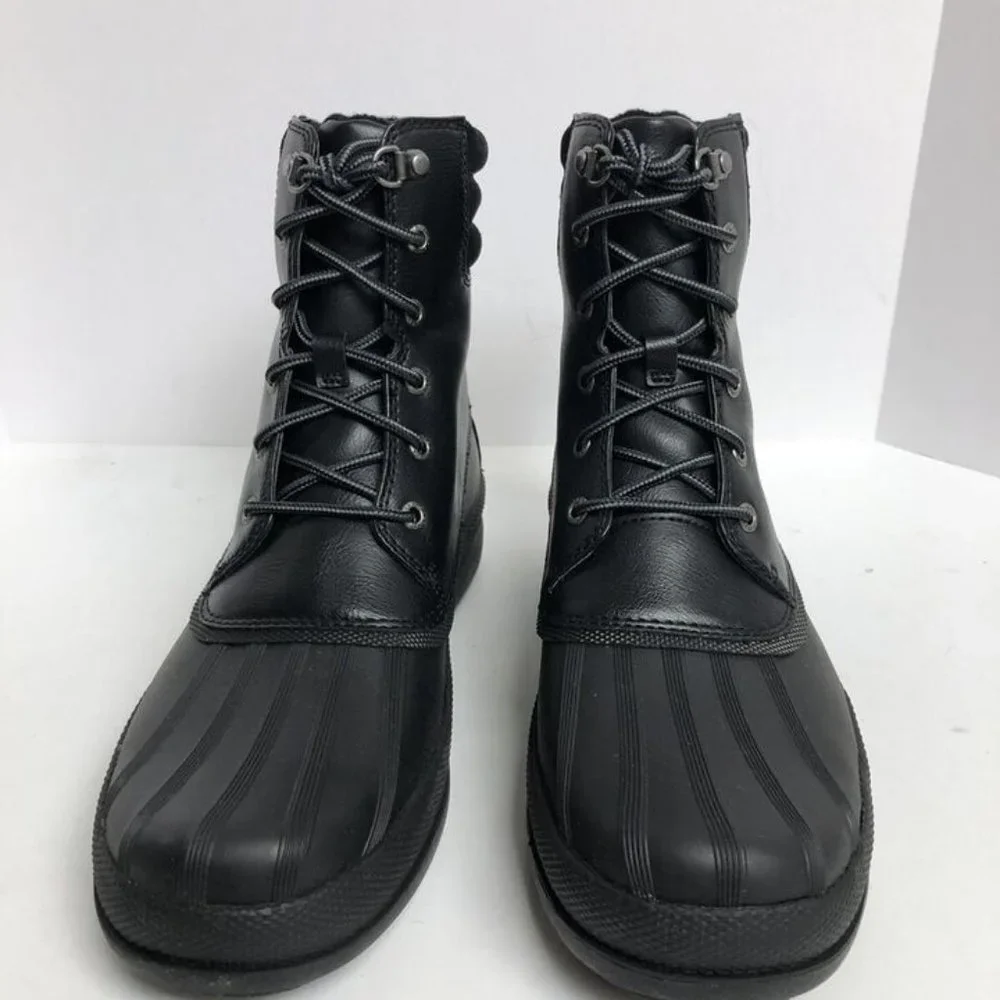 Sperry Mens Cold Bay Boot Black Size 9.5 M
